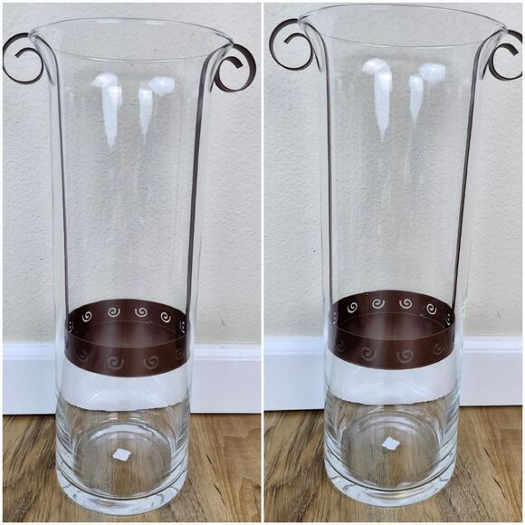 🩵PartyLite Sunesta Large 15" Glass Hurricane - Picture 11 of 14